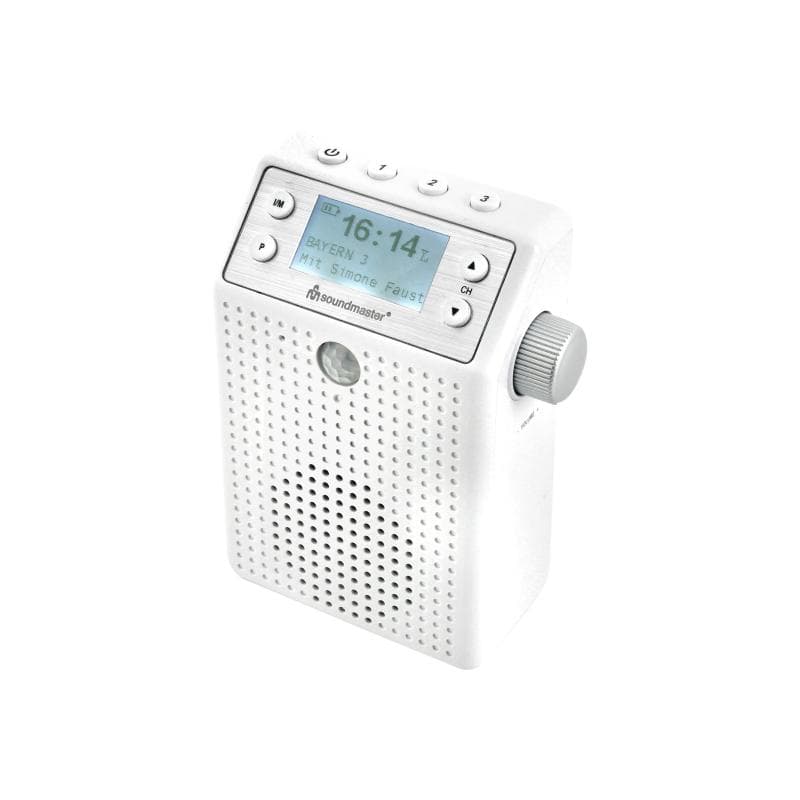 SOUNDMASTER DAB60WE Steckdosenradio DAB+, UKW Bluetooth®, USB Freisprechfunktion, Inkl. Mikr