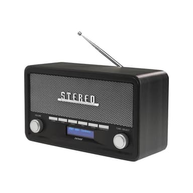 DENVER DAB-18 Küchenradio UKW, DAB+ Bluetooth® Weckfunktion Dunkelgrau