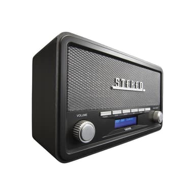 DENVER DAB-18 Küchenradio UKW, DAB+ Bluetooth® Weckfunktion Dunkelgrau