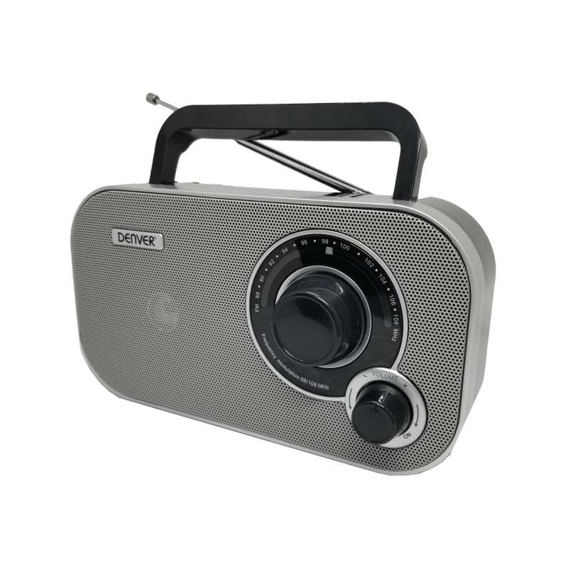 DENVER TR-51 Küchenradio UKW Grau