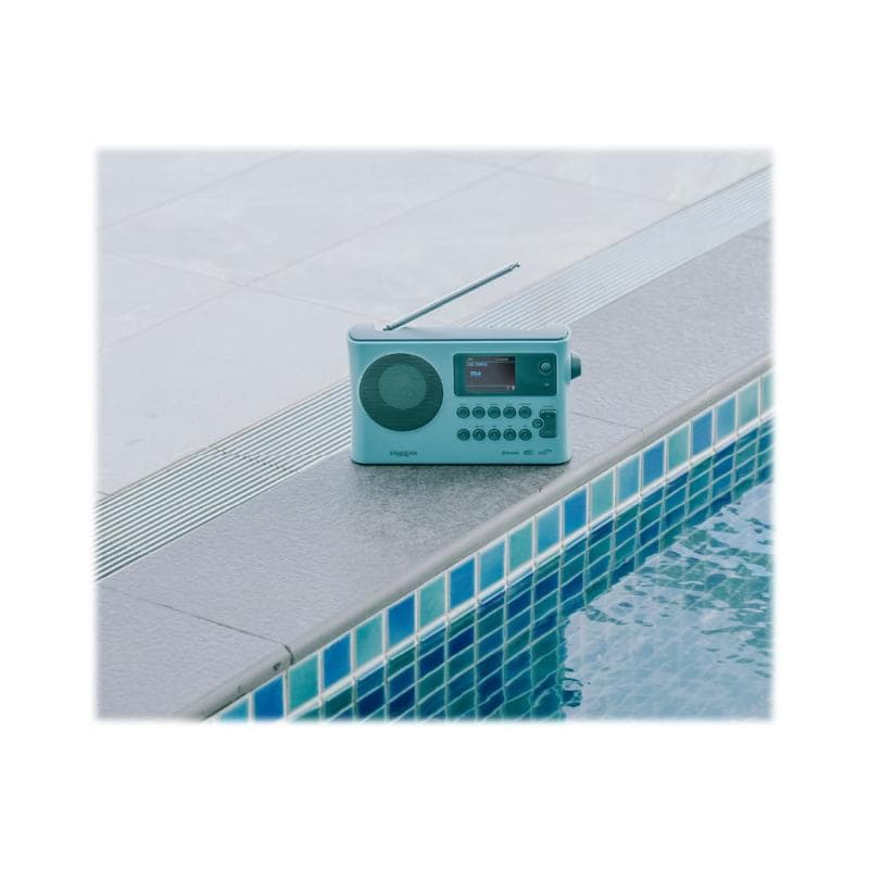 SANGEAN WFR-28BT Internet Tischradio DAB+, FM WLAN, Bluetooth®, AUX Akku-Ladefunktion
