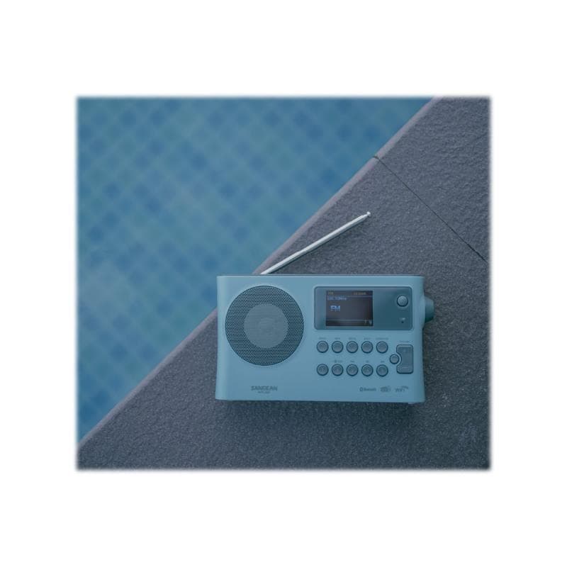 SANGEAN WFR-28BT Internet Tischradio DAB+, FM WLAN, Bluetooth®, AUX Akku-Ladefunktion