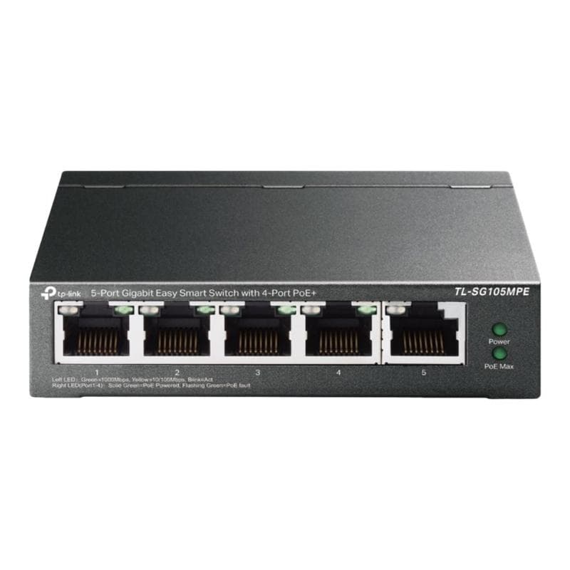 TP-LINK TL-SG105MPE - Smart Gigabit Switch