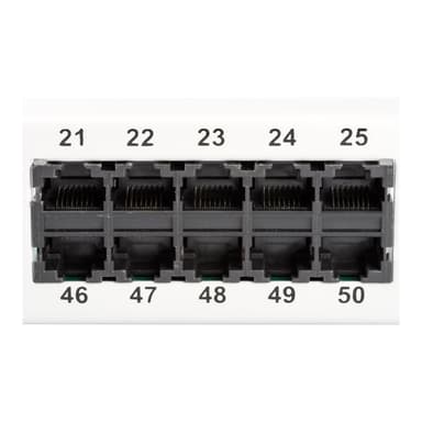 DIGITUS PatchPanel Cat.3 ISDN 50 Port 19″ DN-91350-1