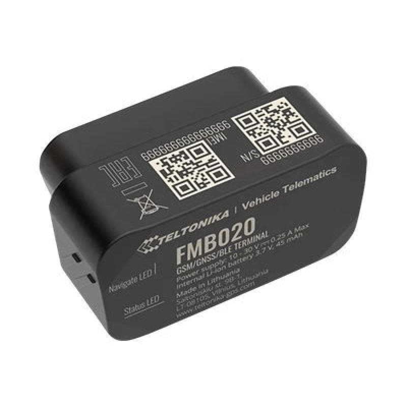 TELTONIKA FMB020 GPS tracker Car Black