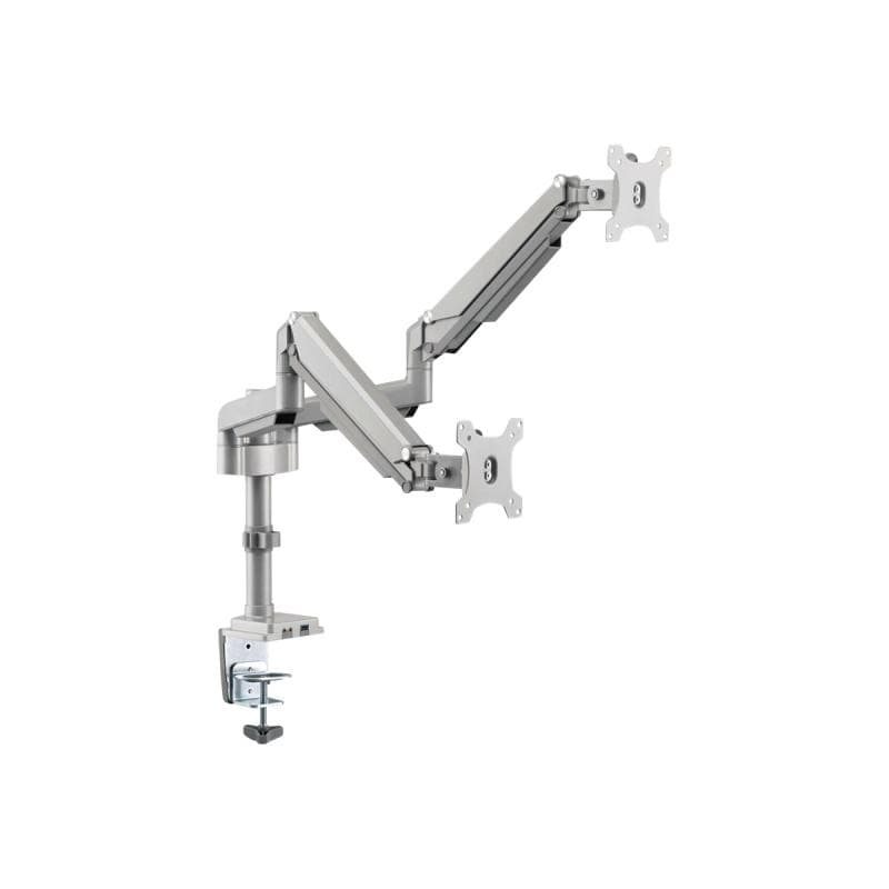 EATON TRIPPLITE Dual-Display Flex-Arm Mount for 33,02cm 13Zoll to 86,36cm 34Zoll Monitors - Clamp or
