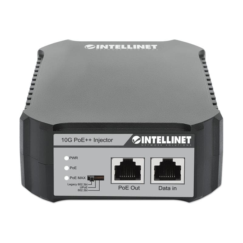 INTELLINET 10G PoE++ Injektor 95W Kunststoff 4PPoE