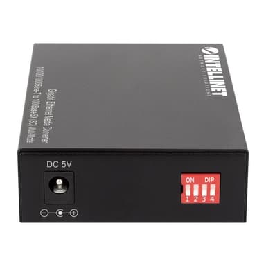 INTELLINET Gigabit Medienkonverter SC Multimode 550m Auto