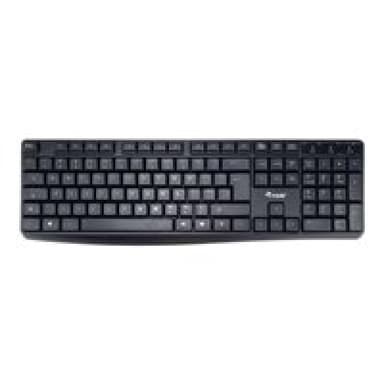 EQUIP Kabelgebundene USB Keyboard schwarz,US Layout