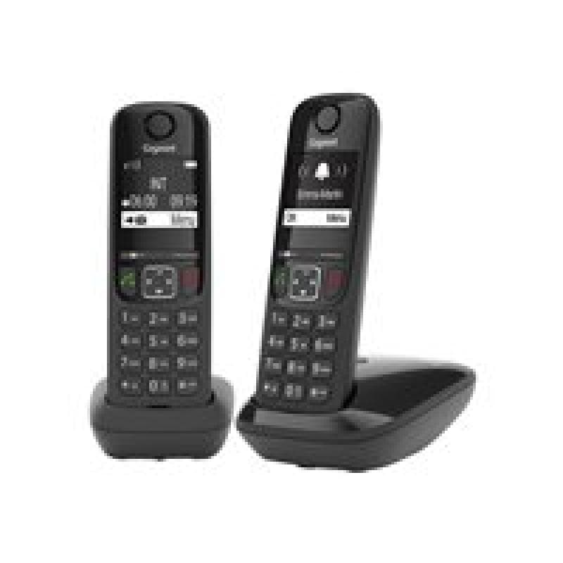 GIGASET AS690 Duo schwarz int.