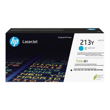 HP 213Y Cyan LaserJet Tonerpatrone