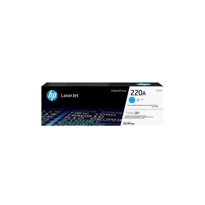 HP 220A Cyan LaserJet Tonerpatrone