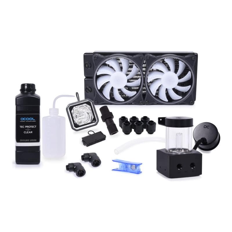 ALPHACOOL Core Storm 240mm ST30 240mm (schwarz/weiß)