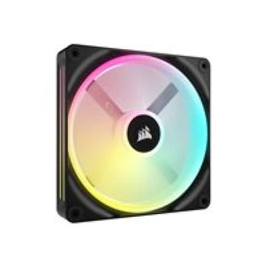 CORSAIR iCUE LINK QX140 RGB 140-mm-PWM-Lüfter (schwarz, Erweiterungskit)