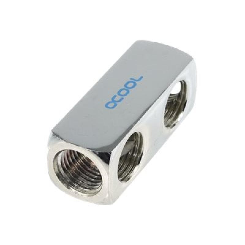 ALPHACOOL HF Anschlussterminal 5-Fach G1/4 IG - Chrome (chrom)