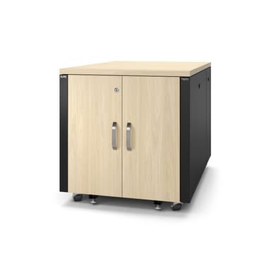 APC NetShelter Soundproof Server Rack 12U 110-240V 783H x 750W x 1134D mm Maple