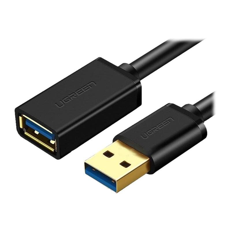 UGREEN 3.0 USB Kabel zu USB Buchse 3m Verlängerung, schwarz