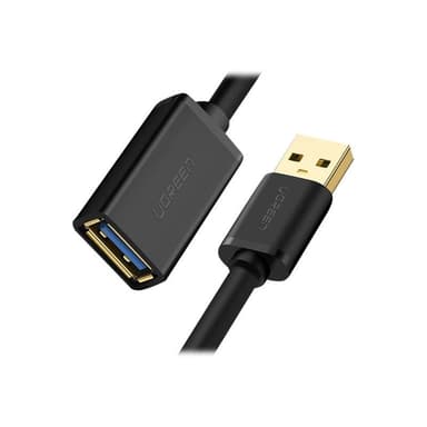 UGREEN 3.0 USB Kabel zu USB Buchse 3m Verlängerung, schwarz