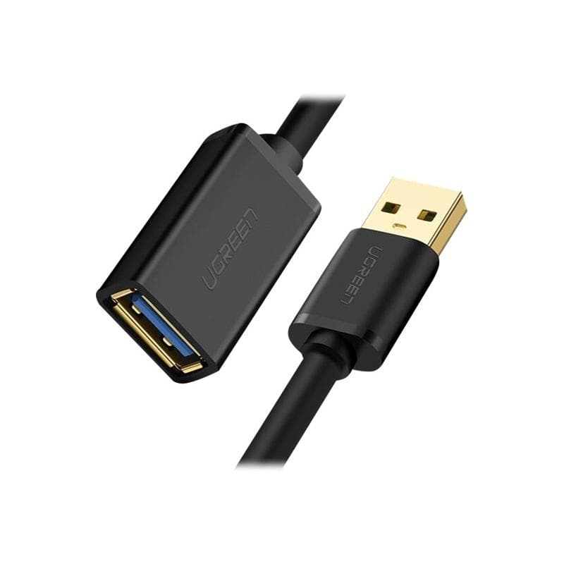 UGREEN 3.0 USB Kabel zu USB Buchse 3m Verlängerung, schwarz