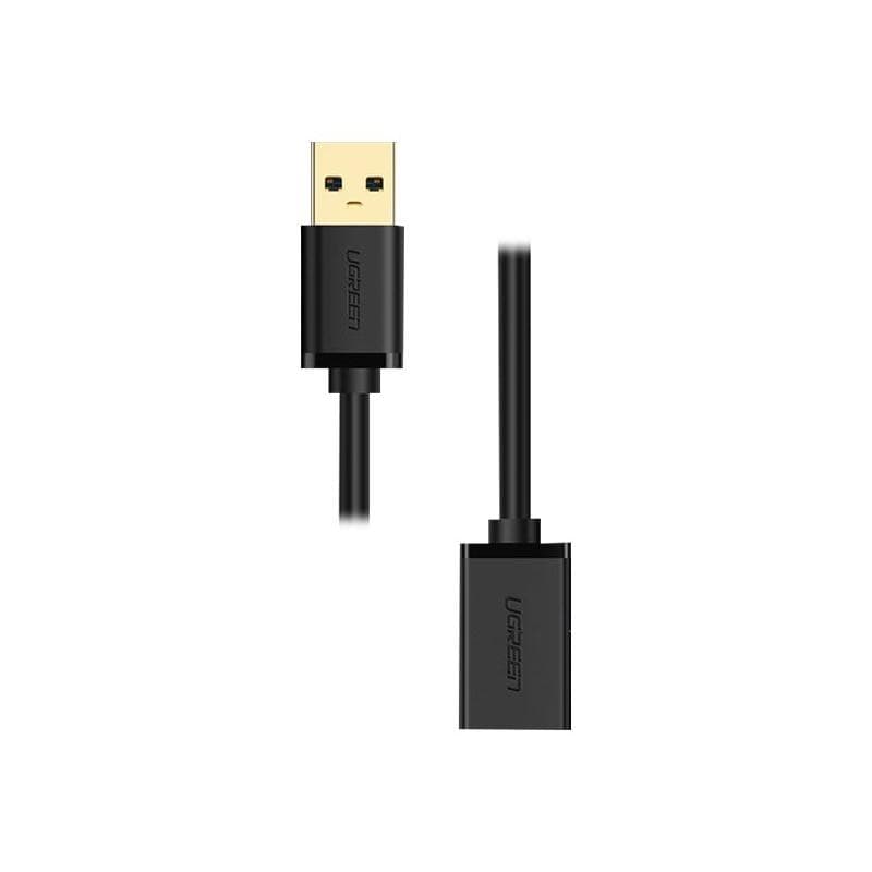 UGREEN 3.0 USB Kabel zu USB Buchse 3m Verlängerung, schwarz