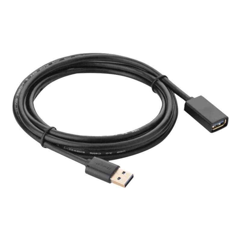 UGREEN 3.0 USB Kabel zu USB Buchse 3m Verlängerung, schwarz
