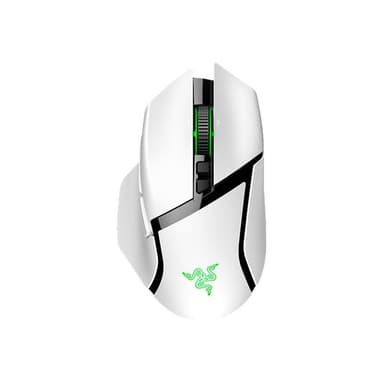 RAZER Basilisk V3 Pro kabellose Gaming Maus Mercury - 13-Zonen-Chroma-Beleuchtung und HyperScroll-Ne