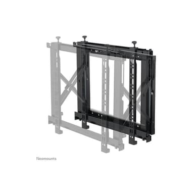 NEOMOUNTS Push-to-Pop-Out Videowall-Wandhalterung für 42-70″ Bildschirme - Schwarz