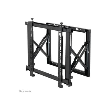 NEOMOUNTS Push-to-Pop-Out Videowall-Wandhalterung für 42-70″ Bildschirme - Schwarz