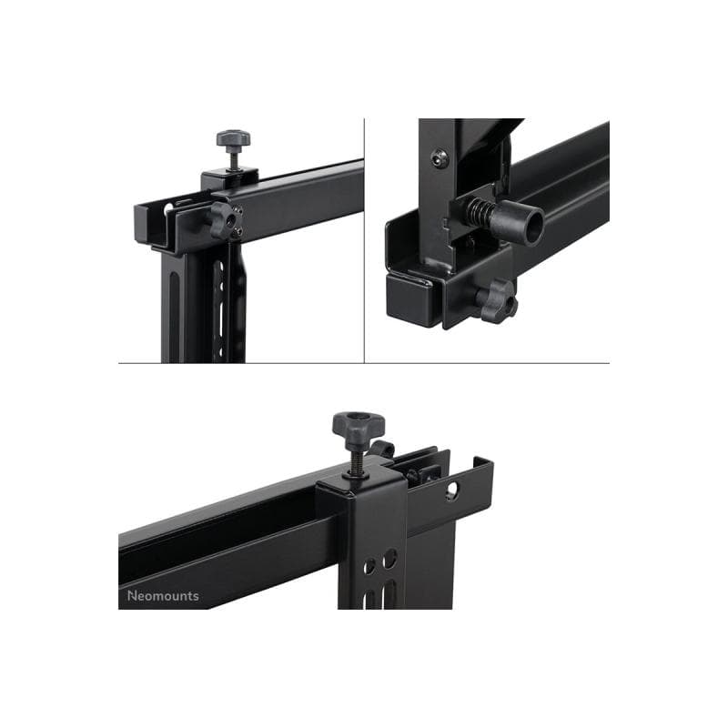 NEOMOUNTS Push-to-Pop-Out Videowall-Wandhalterung für 42-70″ Bildschirme - Schwarz
