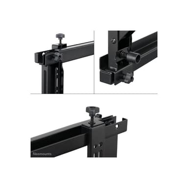 NEOMOUNTS Push-to-Pop-Out Videowall-Wandhalterung für 42-70″ Bildschirme - Schwarz