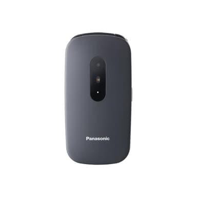 PANASONIC KX-TU446 Senioren-Klapp-Handy Stoßfest Grau (KX-TU446EXG)