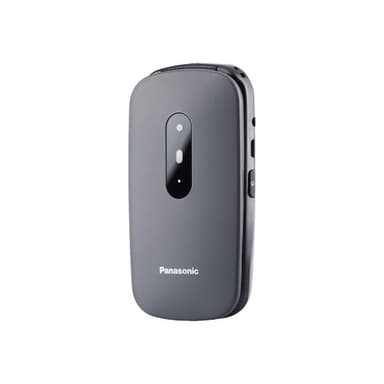 PANASONIC KX-TU446 Senioren-Klapp-Handy Stoßfest Grau (KX-TU446EXG)