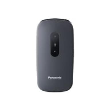 PANASONIC KX-TU446 Senioren-Klapp-Handy Stoßfest Grau (KX-TU446EXG)