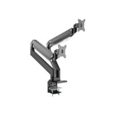 DIGITUS Dual Monitorhalter 2x 15 kg max., sw 1 Stück