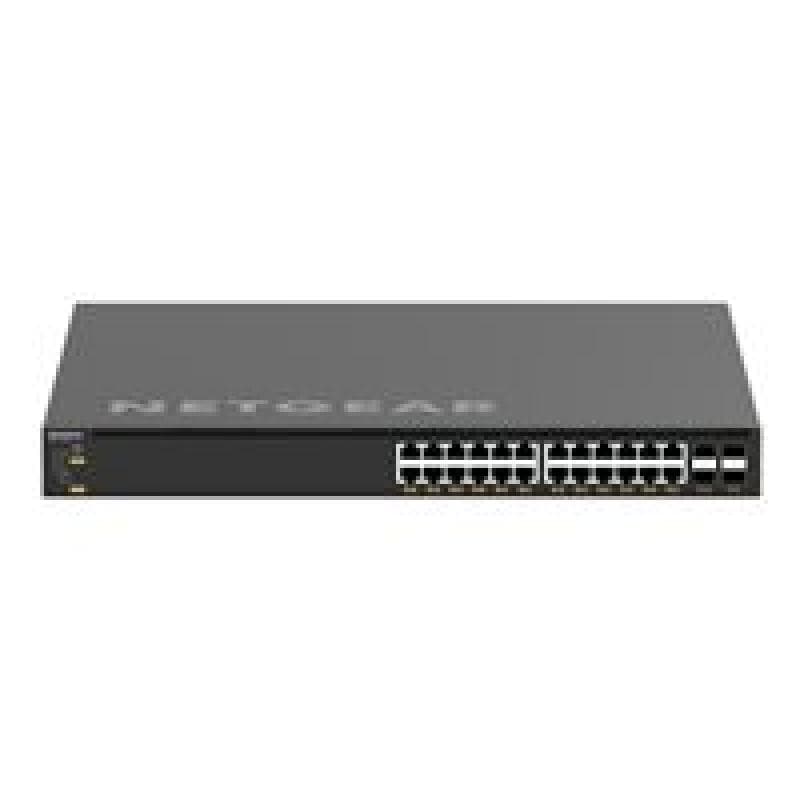 NETGEAR M4350-24X4V (XSM4328CV)-24x10G/Multi-Gig PoE+ (576W base, up to 720W) and 4xSFP28 25G Manage
