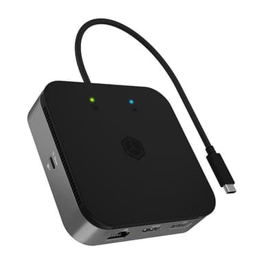 RAIDSONIC Dockingstation IcyBox USB 3.2 Type-C mit 2-fach Videoausgabe retail