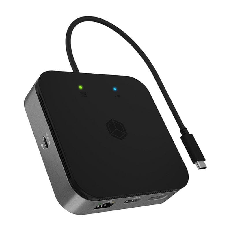 RAIDSONIC Dockingstation IcyBox USB 3.2 Type-C mit 2-fach Videoausgabe retail