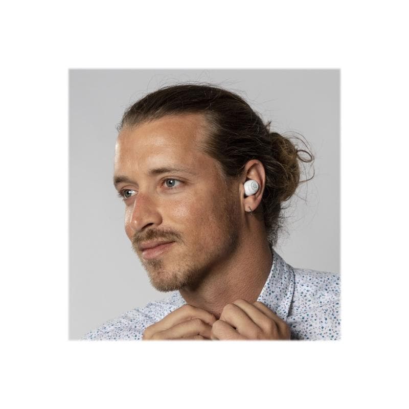JLAB GO Air True Wireless Earbuds weiß - in-Ear-Kopfhörer (20 Stunden Akkulaufzeit, eingebautes Mikr