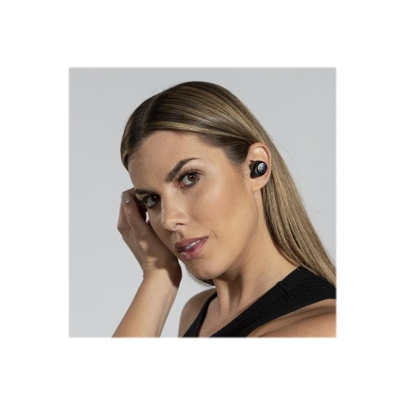 JLAB GO Air True Wireless Earbuds Schwarz - in-Ear-Kopfhörer (20 Stunden Akkulaufzeit, eingebautes M