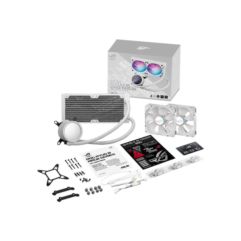 ASUS ROG Ryuo III 240 ARGB WHITE EDITION | AiO-Wasserkühlung