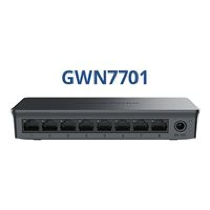 GRANDSTREAM GWN7701 Unmanaged Switch 8-Port - Switch - 0,1 Gbps