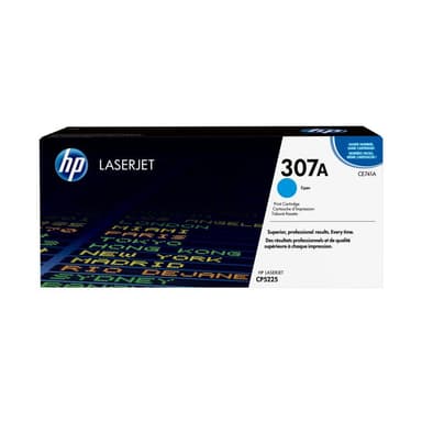 HP 307A Cyan LaserJet Tonerpatrone (CE741A)