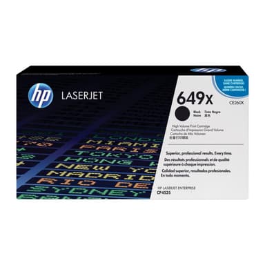 HP 649X Schwarz LaserJet Tonerpatrone (CE260X)