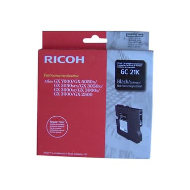 RICOH GC 21K Schwarz Tintenpatrone