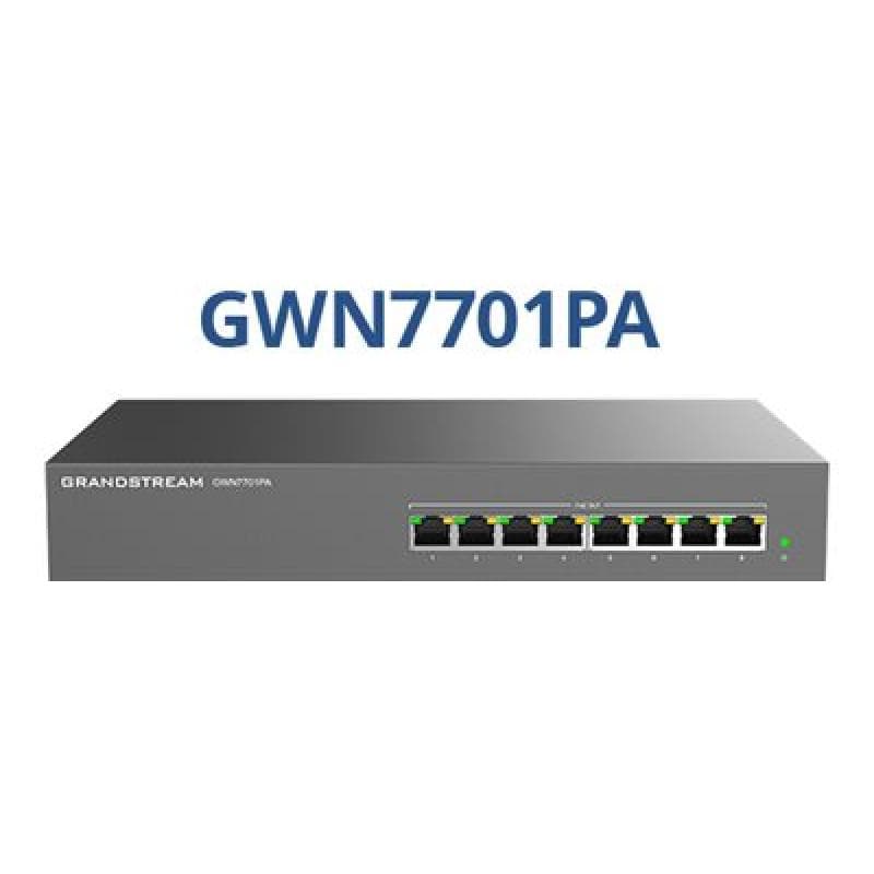 GRANDSTREAM GWN7701PA - Unmanaged - Gigabit Ethernet (10/100/1000) - Rack-Einbau