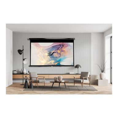 ELITE SCREENS Rollo Beamerleinwand  16:9 221*124cm MaxWhite