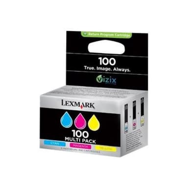 LEXMARK Cartridge No. 100 Gelb, Cyan, Magenta Tintenpatrone LCCP, LRP
