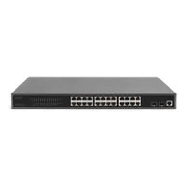 DIGITUS Switch 24 Port L2 Managed Gigabit Ethernet PoE