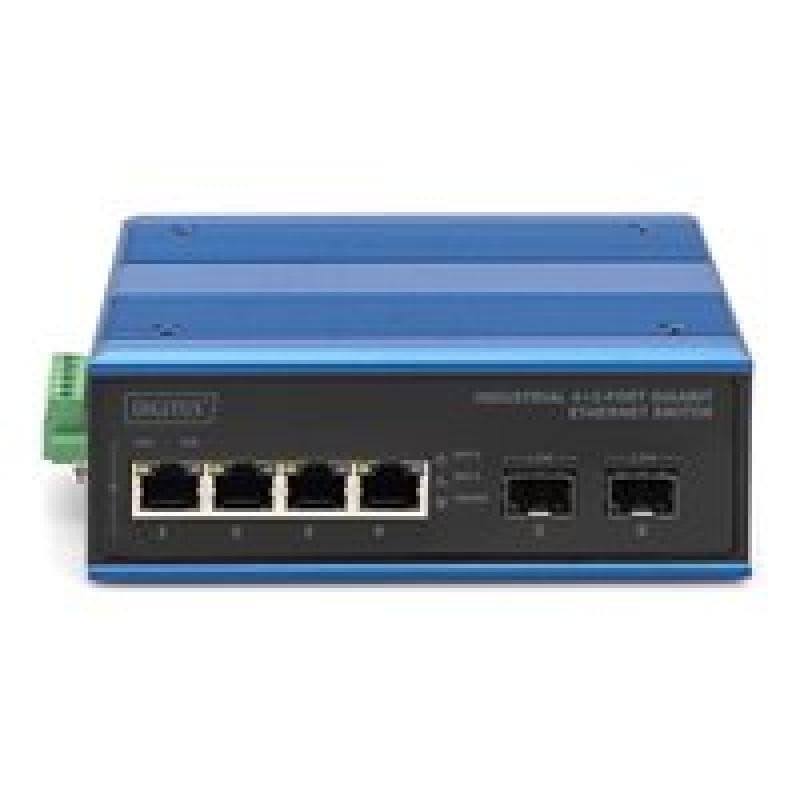 DIGITUS Switch 4+2 -Port Gigabit  Ethernet