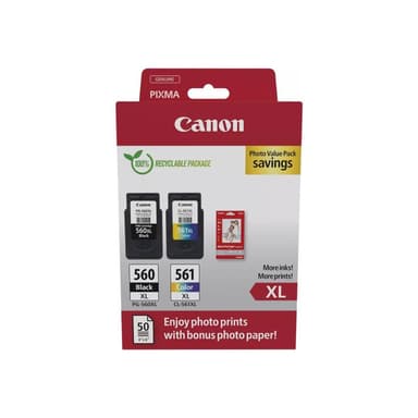 CANON PG-560 XL / CL-561 XL Photo Value Pack